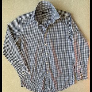 Uniqlo Men’s Shirt, Blue & White, Medium